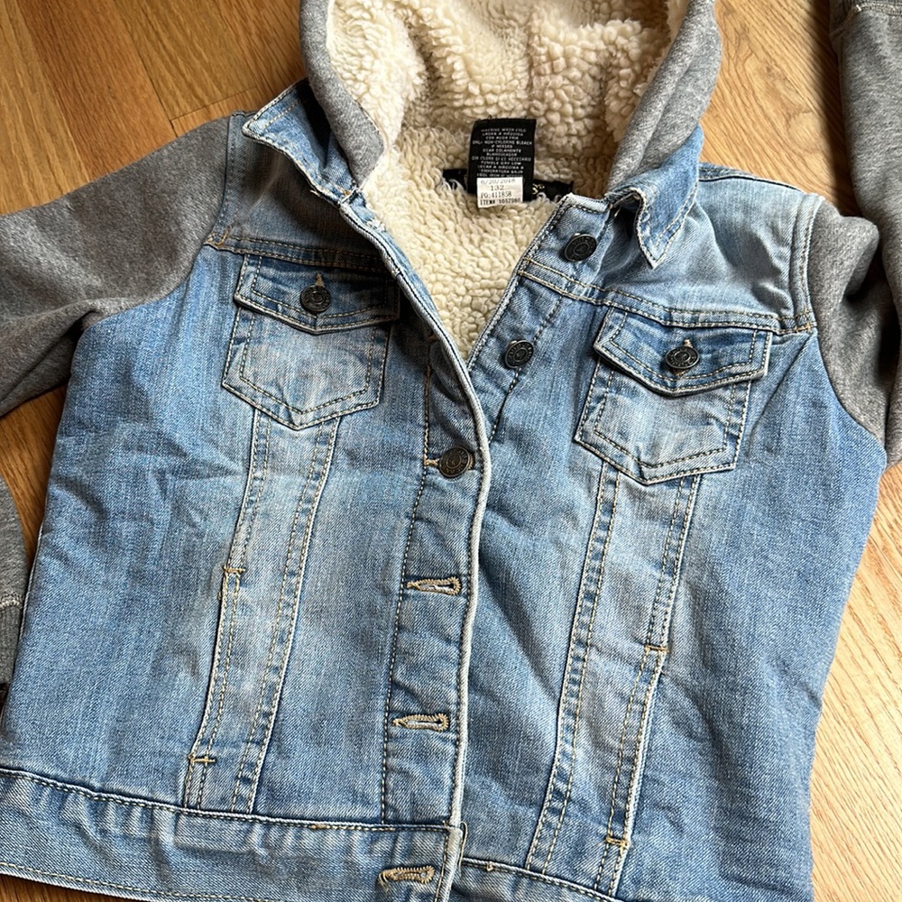 Jean shearling jacket - Picture 2 of 5